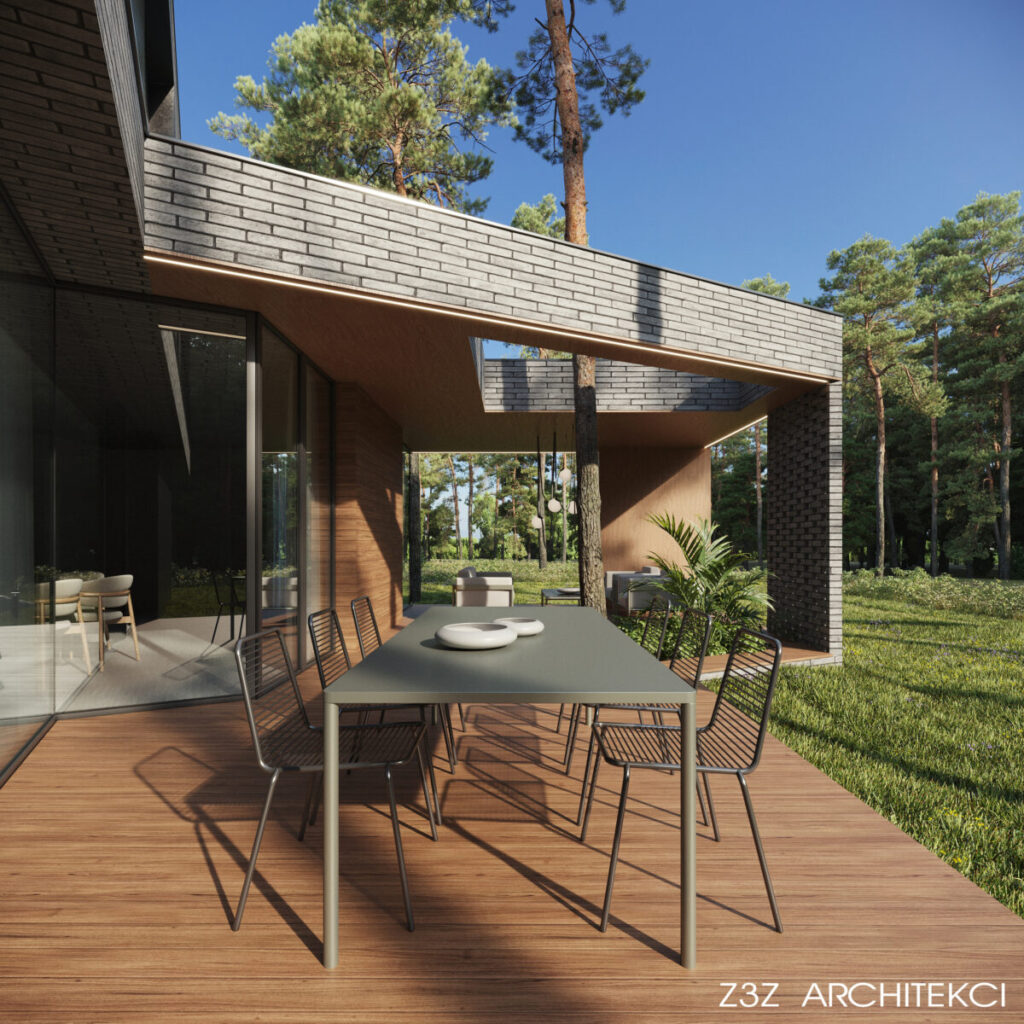 Nowoczesne patio